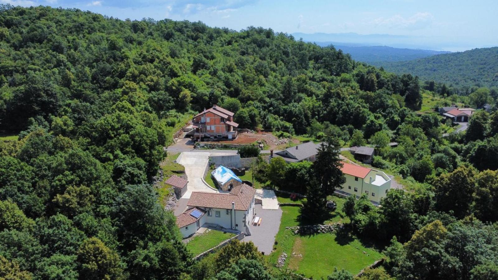 Villa Stancija Kavali Stone House, Zvoneca-Abbazia Esterno foto